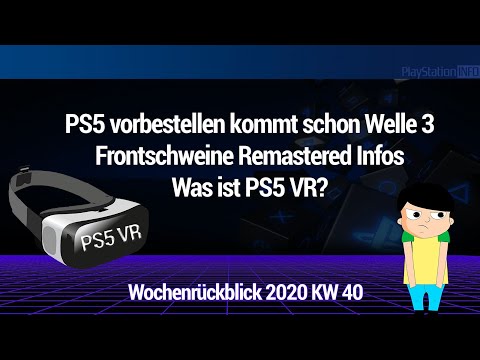 PS5 Vorbestellerwelle 3 - Frontschweine Remastered - Was ist mit PS5 VR