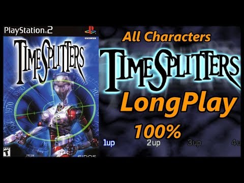 Timesplitters 1 Ps2 - Longplay 100% Full Game Walkthrough Story/Challenges Unlocking All Characters