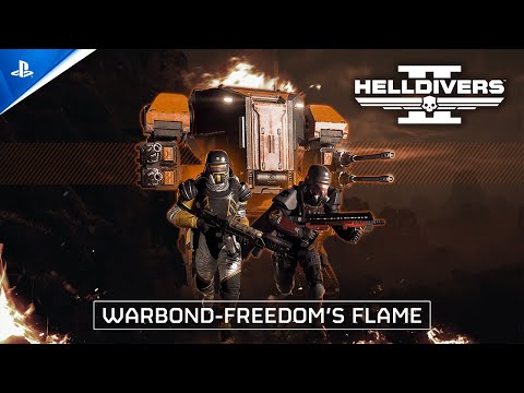 Helldivers 2 - New Freedom’s Flame Premium Warbond Deployed | PS5 &amp; PC Games