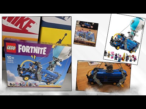 LEGO Fortnite Battle Bus (77073) zusammengebaut + Test