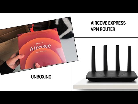 ExpressVPN - Aircove Wi-Fi 6 VPN Router - Unboxing