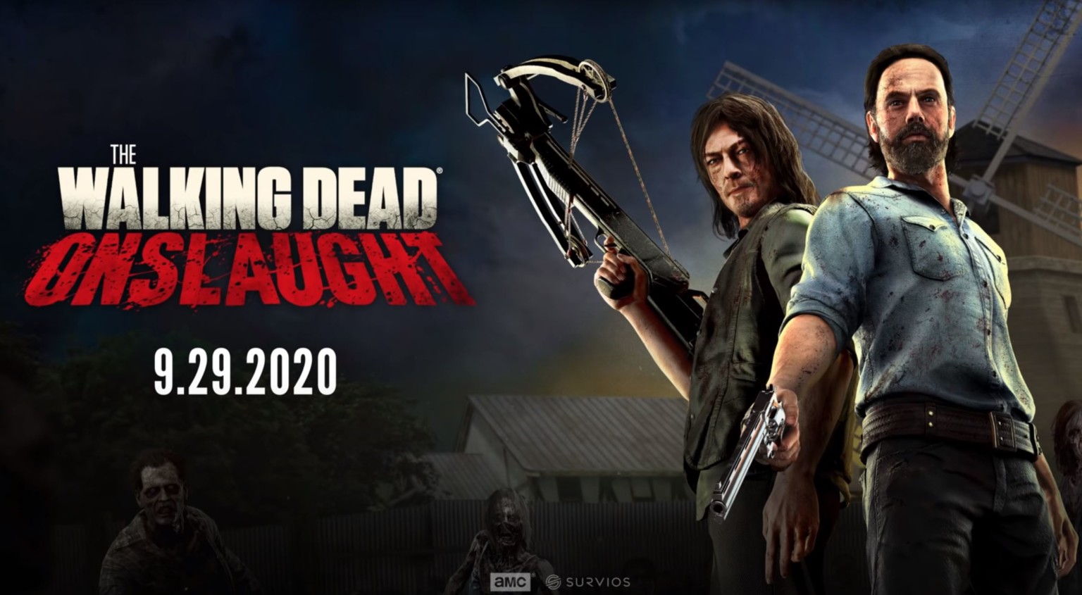 The walking dead onslaught как играть без vr